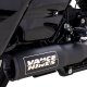 47321-22 Kompletný výfuk Hi-Output RR čierna nerez, Harley-Davidson Touring (17-22)