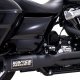 47321-22 Kompletný výfuk Hi-Output RR čierna nerez, Harley-Davidson Touring (17-22)