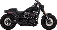 47323 Kompletný výfuk Stainless 2-1 Upsweep čierna nerez, Harley-Davidson Softail (18-24)