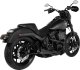 47323 Kompletný výfuk Stainless 2-1 Upsweep čierna nerez, Harley-Davidson Softail (18-24)