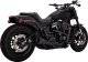 47323 Kompletný výfuk Stainless 2-1 Upsweep čierna nerez, Harley-Davidson Softail (18-24)