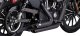 47329 Kompletný výfuk Shortshots Staggered čierna, Harley-Davidson Sportster (14-22)