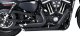 47329 Kompletný výfuk Shortshots Staggered čierna, Harley-Davidson Sportster (14-22)