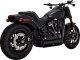 47333-22 Kompletný výfuk Shortshots Staggered čierna, Harley-Davidson Softail (18-22)