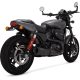 47943 Výfuková koncovka Hi-Output čierna, Harley-Davidson Street (17-20)