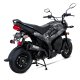 48241 Výfuková koncovka Navi Upsweep čierna, Honda Navi (22-24)