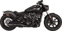48627 Výfuková koncovka Hi-Output čierna, Indian Scout (25)