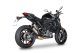 GDU0839TOMC Výfukové koncovky Dyno karbónové krytky titán, Ducati Monster 937 (21-25)
