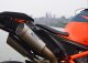 GKT0111TOM Výfukové koncovky Grid-O pod sedlo titán, KTM 1290 Super Duke R, 1290 Super Duke R Evo (20-23), 1390 Super Duke R, 1390 Super Duke R Evo (24-26)