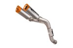 GKT0120TOMA Výfukové koncovky Dyno oranžové krytky, pod sedlo titán, KTM 1290 Super Duke R, 1290 Super Duke R Evo (20-23), 1390 Super Duke R, 1390 Super Duke R Evo (24-26)