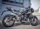 GTR0501T Výfukový systém 3/4 racing Grid-O titán, Triumph Street Triple (17-22)