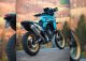 GYA1602TOM Výfuková koncovka Dakar vysoké vedenie titán, Yamaha Ténéré 700 (19-25)