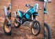 GYA1602TOM Výfuková koncovka Dakar vysoké vedenie titán, Yamaha Ténéré 700 (19-25)