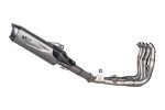 GYA8881T Kompletný výfuk racing Force Evo nerez/titán, Yamaha MT-10 (16-26), YZF-R1 (15-26)
