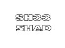 Nálepky D1B332ETR pre SH33