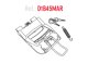 Uzamykací mechanizmus D1B45MAR pre SH40 a SH45