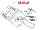 Uzamykací mechanizmus D1B46MAR pre SH46