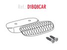 Reflexné prvky D1BQ8CAR pre ATV80 a ATV110 červená