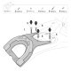 Click System M013CS MOTO MORINI X-CAPE 1200 (25-26)