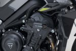 Sada padákov na rám STP.11.590.10400/B čierna, Triumph Street Triple (675 ccm) (12-16), Street Triple 675 RX (15-16) a ďalšie