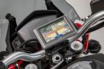 Držiak navigácie na riadidlá GPS.17.646.10100/B čierna, Moto Guzzi V85 TT (21-23), V85 TT Travel (19-)
