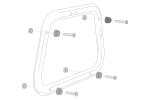 Sada adaptérov pre nosič EVO KFT.00.152.22500/B čierna