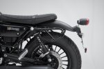 Ľavý nosič SLC HTA.17.797.10001 čierna, Moto Guzzi V9 Bobber (21-), V9 Roamer (18-)