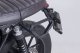 Ľavý nosič V-LOC VMC.11.667.10000 čierna, Triumph Speed Twin 900 (22-24), Street Cup (16-) a ďalšie