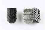 Sada stupačiek spolujazdca ION FRS.18.011.10100/S strieborná, BMW R 1300 GS (23-), Harley-Davidson Pan America ST (RA1250ST) (24-)
