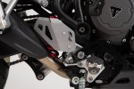 Pravý chránič päty SCT.11.953.10000/S strieborná, Triumph Tiger 900 GT Pro (19-23)