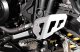 Ľavý chránič päty SCT.11.953.10100/S strieborná, Triumph Tiger 900 (20-23), Tiger 900 GT (20-24)