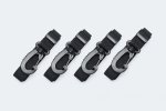 4 upínacie popruhy pre Drybag M/L BC.ZUB.00.042.30000 čierna