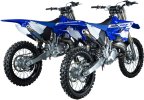 024063 Výfuková koncovka Powercore 2.1 titán, modrý elox, Yamaha YZ250 (02-27)