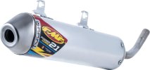 025317 Výfuková koncovka Powercore 2.1 Shorty hliník, sivý elox, Beta 200 RR (20-26), 250 RR (20-26) a ďalšie