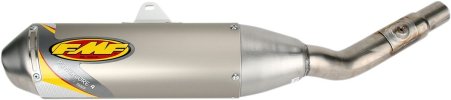 041276 Výfuková koncovka Powercore 4 hliník, šampaň elox, Honda CRF450R (05-08)