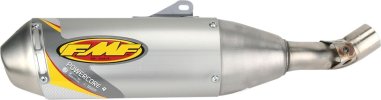 041284 Výfuková koncovka Powercore 4 hliník, šampaň elox, Honda CRF150R (07-26)