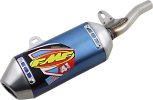 041593 Výfuková koncovka Mini Factory 4.1 titán, modrý elox, Honda CRF110F (19-27)