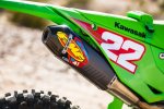 042394 Výfuková koncovka Factory 4.1 RCT hliník, karbónové viečko, Kawasaki KX250F (21-24), KX250X (21-24)