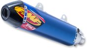 045586 Výfuková koncovka Factory 4.1 RCT titán, modrý elox, karbónové viečko, KTM 250 EXC-F (17-19), 250 SX-F (16-18) a ďalšie