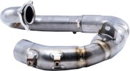 044476 Výfukové koleno Megabomb titán, Yamaha WR450F (24-26), YZ450F (23-25), YZ450FX (24-26)