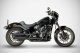ZHD032S10SAO-B Výfukové koncovky Overlapped Euro 4/5, čierny Cerakote, Harley-Davidson Low Rider S (17-24), Low Rider ST (17-24) a ďalšie