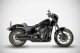 ZHD032S10SAO-B Výfukové koncovky Overlapped Euro 4/5, čierny Cerakote, Harley-Davidson Low Rider S (17-24), Low Rider ST (17-24) a ďalšie