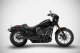 ZHD009PC-B Tepelné kryty pre výfuk 2-1, čierne, Harley-Davidson Softail (17-26)