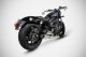 ZHD024S00SAO Kompletný výfukový systém 2-1-2 Euro 5, nerez satén, Harley-Davidson Nightster 975 (22-24)