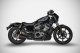 ZHD025S00SBR-B Kompletný výfukový systém 2-1-2 120th Limited Edition racing, čierny Cerakote, Harley-Davidson Nightster 975 (22-26)