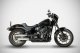 ZHD032S10SAO Výfukové koncovky Overlapped Euro 4/5, nerez satén, Harley-Davidson Low Rider S (17-24), Low Rider ST (17-24) a ďalšie
