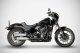 ZHD032S10SAO Výfukové koncovky Overlapped Euro 4/5, nerez satén, Harley-Davidson Low Rider S (17-24), Low Rider ST (17-24) a ďalšie