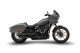 ZHD032S10SBO-B Výfukové koncovky Overlapped Euro 4/5, čierny Cerakote, bronzové viečka, Harley-Davidson Low Rider S (17-24), Low Rider ST (17-24) a ďalšie