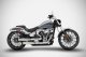 ZHD039S10SAO-P Výfukové koncovky Overlapped Euro 4/5, leštená nerez, Harley-Davidson Breakout 117 (17-24), Fat Boy (17-24)