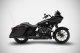 ZHD041S10SAO-B Výfukové koncovky 4,33" s rovným viečkom Euro 3, čierny Cerakote, Harley-Davidson Road Glide Limited (06-16), Road Glide Special (06-16) a ďalšie